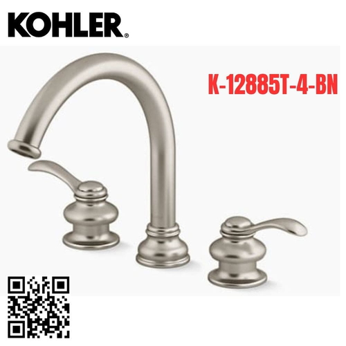 Vòi bồn tắm gắn bồn Kohler K-12885T-4-BN Fairfax Mỹ