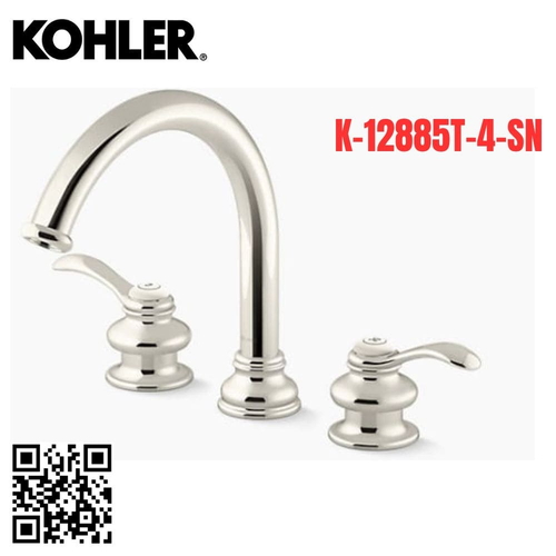 Vòi bồn tắm gắn bồn Kohler K-12885T-4-SN Fairfax Mỹ