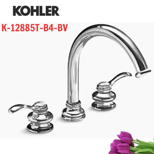 Vòi bồn tắm gắn bồn Kohler K-12885T-B4-BV Refinia