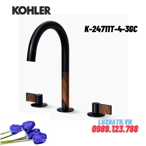 Vòi bồn tắm gắn bồn Kohler K-24711T-4-3GC