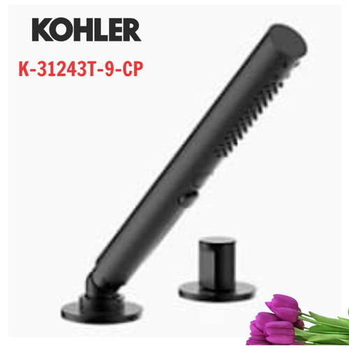 Vòi bồn tắm gắn bồn Kohler K-31243T-9-CP Aleo S