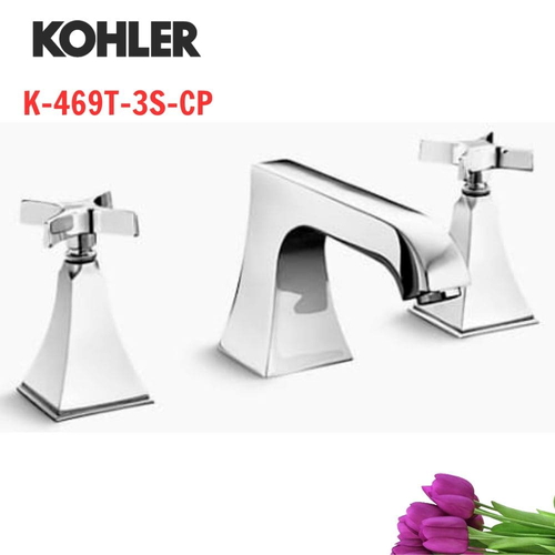 Vòi bồn tắm gắn bồn Kohler K-469T-3S-CP Memoirs