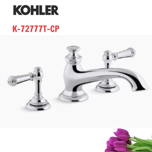 Vòi bồn tắm gắn bồn Kohler K-72777T-CP+K-98068T-3M-CP