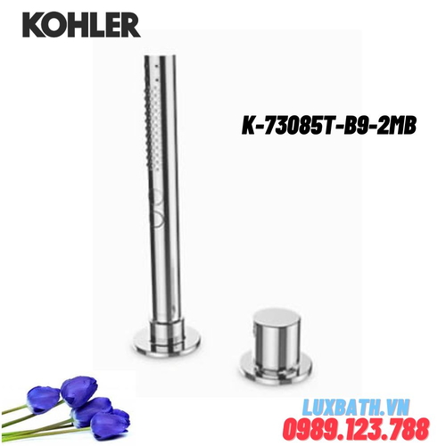 Vòi bồn tắm gắn bồn Kohler K-73085T-B9-2MB