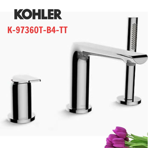Vòi bồn tắm gắn bồn Kohler K-97360T-B4-TT