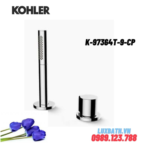 Vòi bồn tắm gắn bồn Kohler K-97364T-9-CP