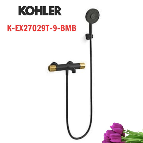 Vòi bồn tắm Kohler K-EX27029T-9-BMB Occasion gắn tường cảm biến