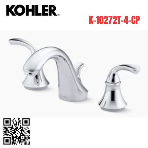 Vòi Chậu Lavabo Kohler K-10272T-4-CP Nóng Lạnh 3 lỗ