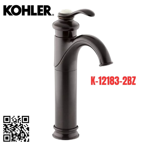 Vòi Chậu Lavabo Kohler K-12183-2BZ Nóng Lạnh 1 lỗ