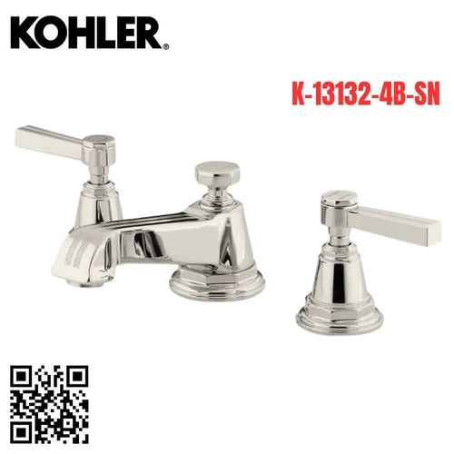 Vòi Chậu Lavabo Kohler K-13132-4B-SN Nóng Lạnh 3 lỗ