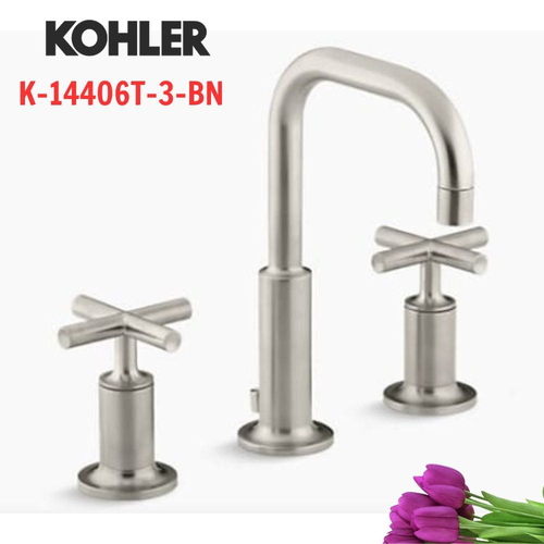 Vòi Chậu Lavabo Kohler K-14406T-3-BN 3 lỗ