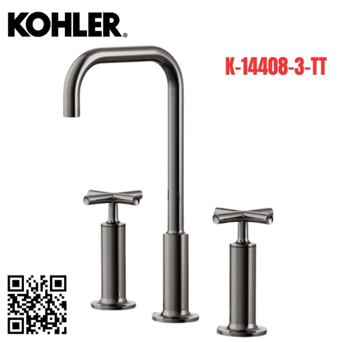 Vòi Chậu Lavabo Kohler K-14408-3-TT Nóng Lạnh 3 lỗ