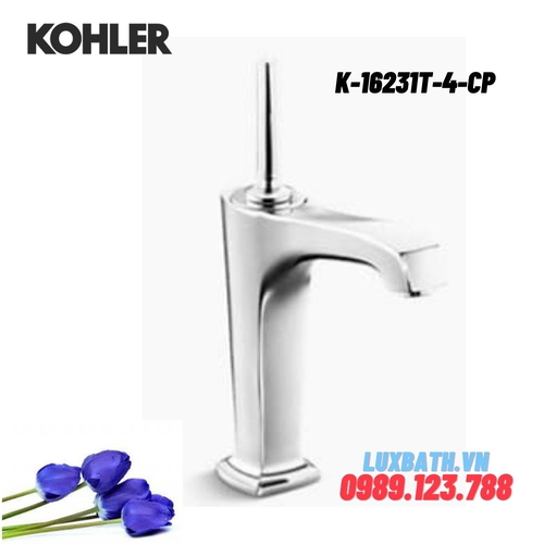 Vòi Chậu Lavabo Kohler K-16231T-4-CP 1 lỗ