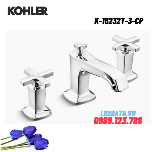 Vòi Chậu Lavabo Kohler K-16232T-3-CP 3 lỗ
