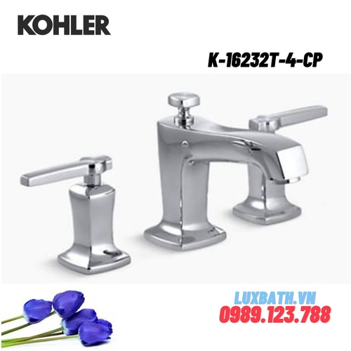 Vòi Chậu Lavabo Kohler K-16232T-4-CP 3 lỗ