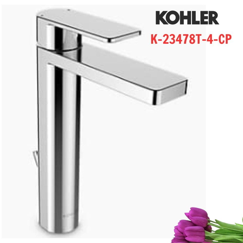 Vòi Chậu Lavabo Kohler K-23478T-4-CP 1 lỗ
