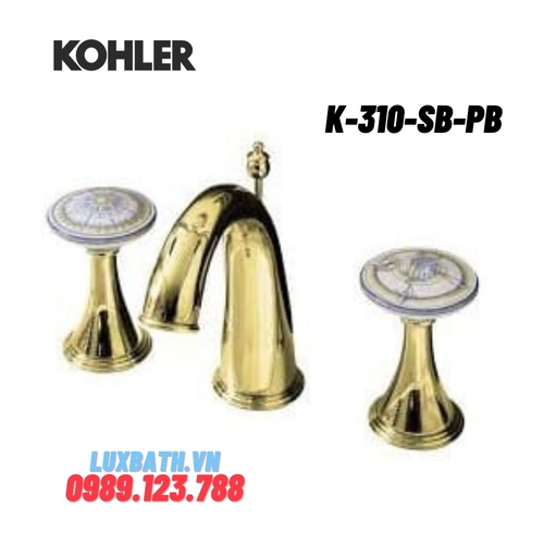 Vòi Chậu Lavabo Kohler K-310-SB-PB 3 lỗ