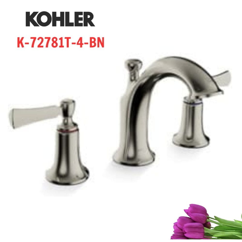 Vòi Chậu Lavabo Kohler K-72781T-4-BN 3 lỗ