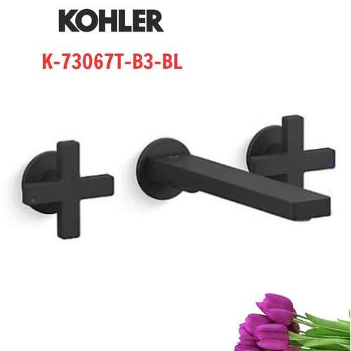 Vòi Chậu Lavabo Kohler K-73067T-B3-BL gắn tường
