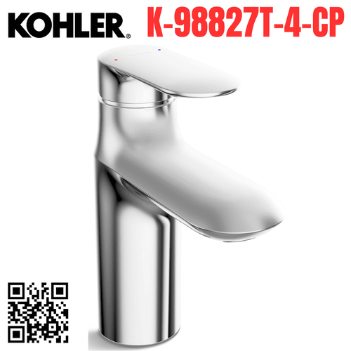 Vòi Chậu Lavabo Kohler K-98827T-4 Nóng Lạnh 1 lỗ