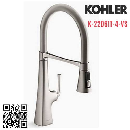 Vòi rửa bát Kohler K-22061T-4-VS