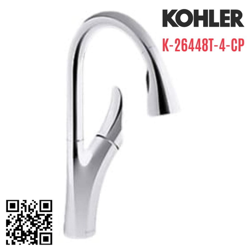 Vòi rửa bát Kohler K-26448T-4-CP