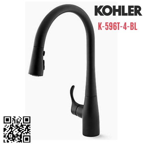Vòi rửa bát Kohler K-596T-4-BL