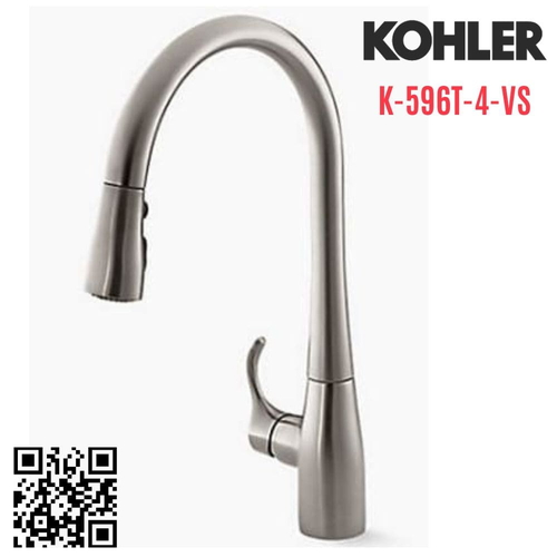 Vòi rửa bát Kohler K-596T-4-VS