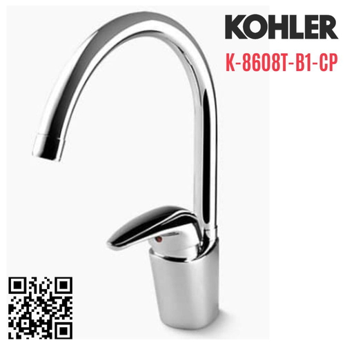 Vòi rửa bát Kohler K-8608T-B1-CP