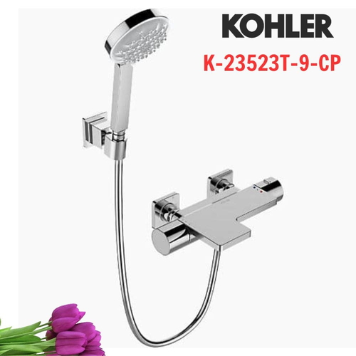 Vòi bồn tắm Kohler K-23523T-9-CP Parallel gắn tường cảm biến Mỹ