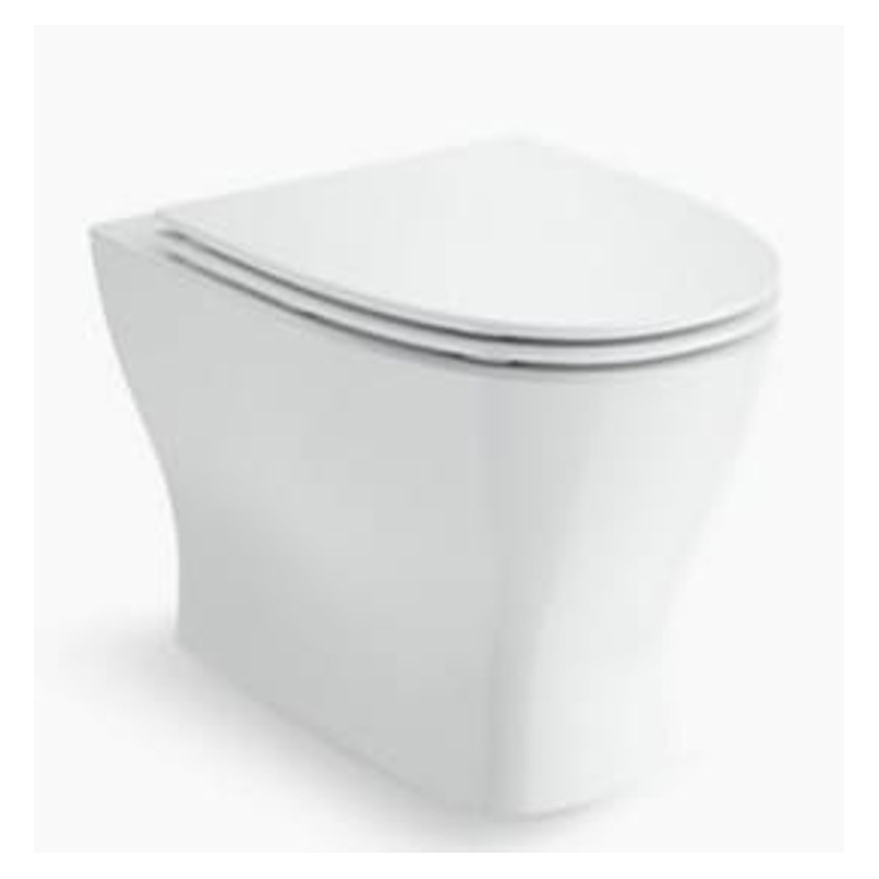 Bồn cầu đặt sàn két nước âm Kohler K-28765K-0 nắp đóng êm