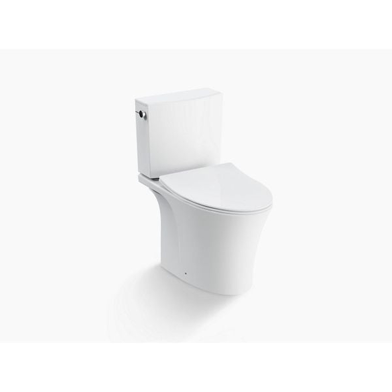 Bồn cầu hai khối Kohler K-1666K-SLM-0 nắp đóng êm