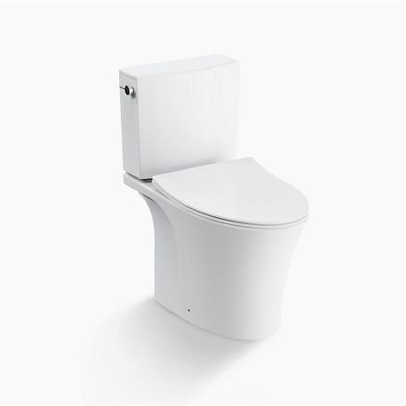 Bồn cầu hai khối Kohler K-1666K-SLM-0 nắp đóng êm