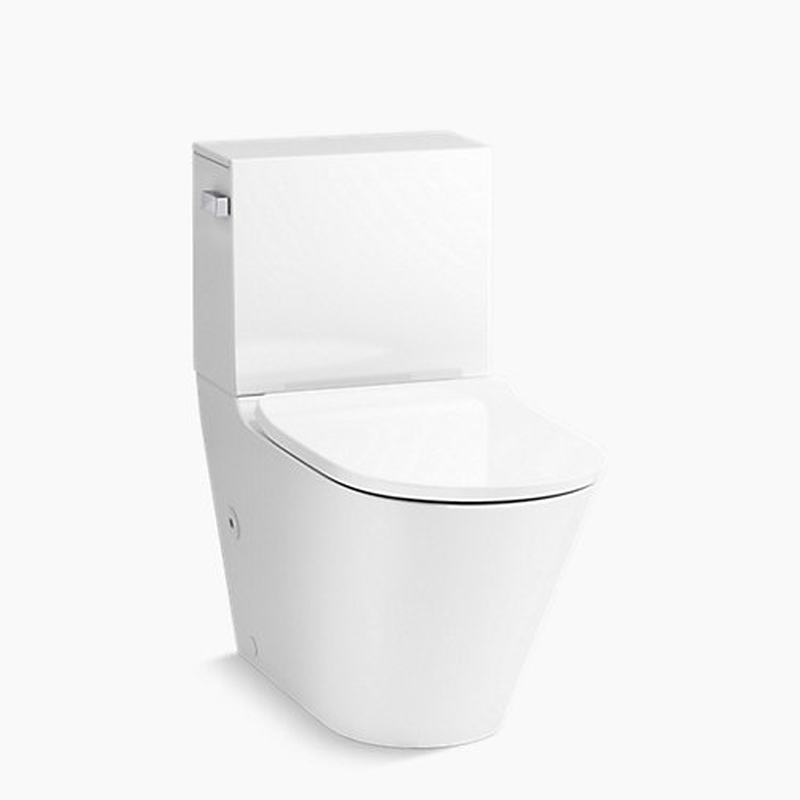 Bồn cầu hai khối Kohler K-EX22384T-SL-0 nắp đóng êm