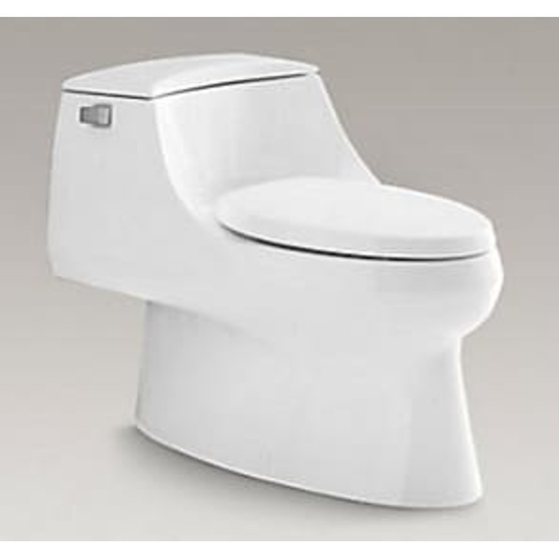 Bồn cầu một khối Kohler K-3722T-SRGD-0 nắp đóng êm