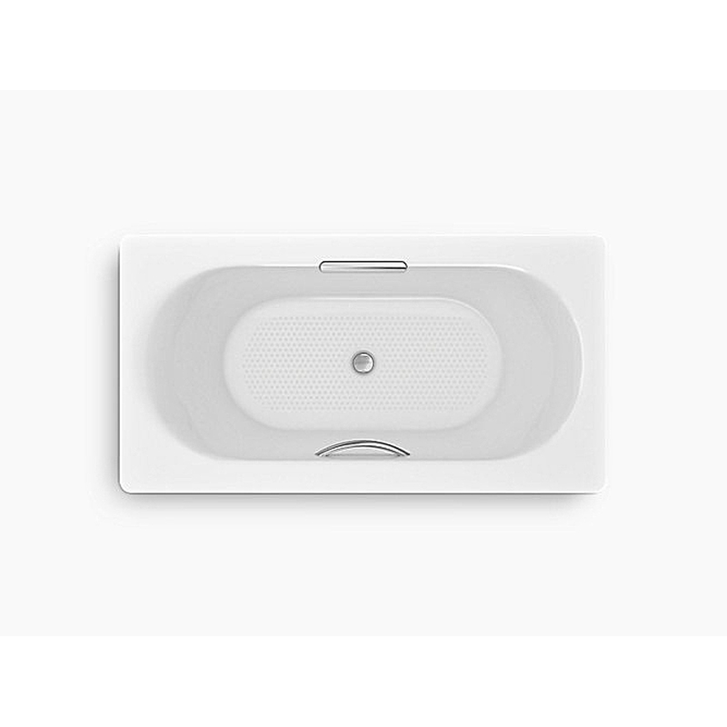 Bồn tắm Kohler K-20612T-0 gang tráng men