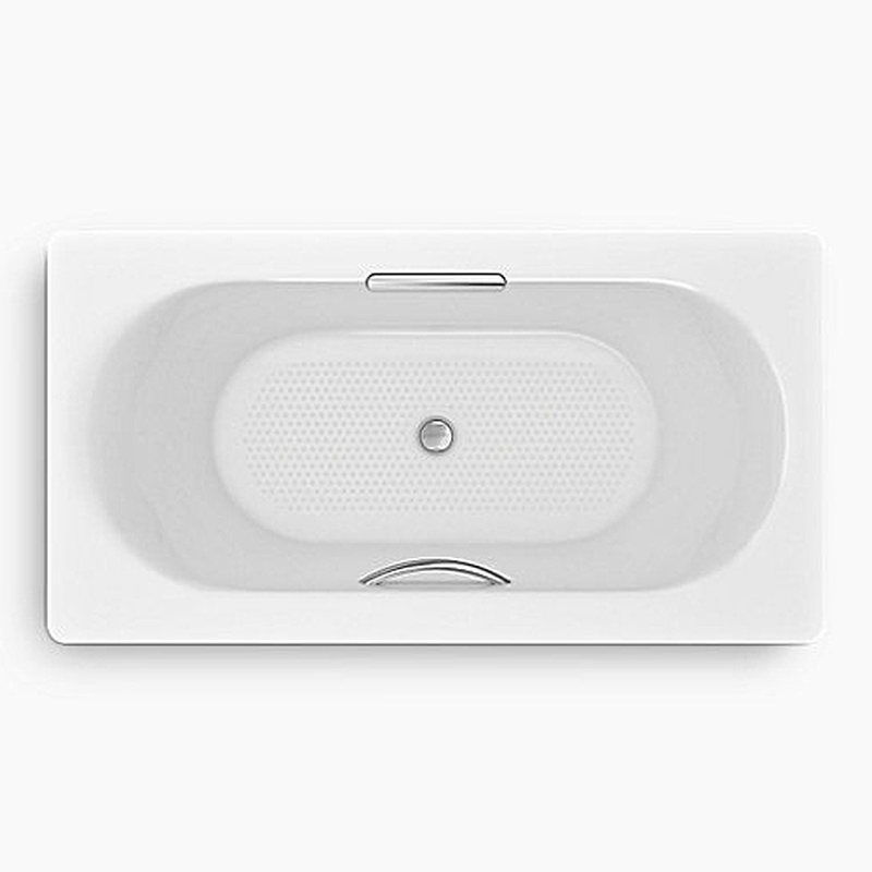 Bồn tắm Kohler K-20612T-0 gang tráng men