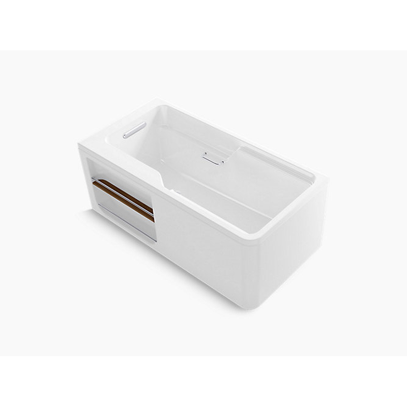 Bồn tắm Kohler K-20806T-0 Aleutian góc trái