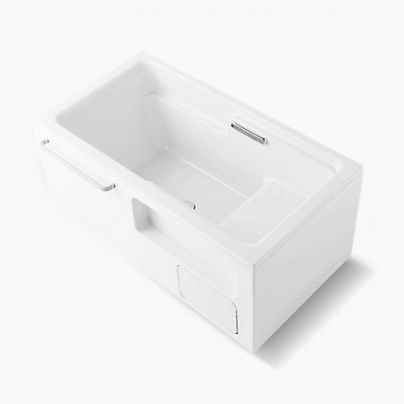 Bồn tắm Kohler K-24459T-FD-0 Aleutian góc trái