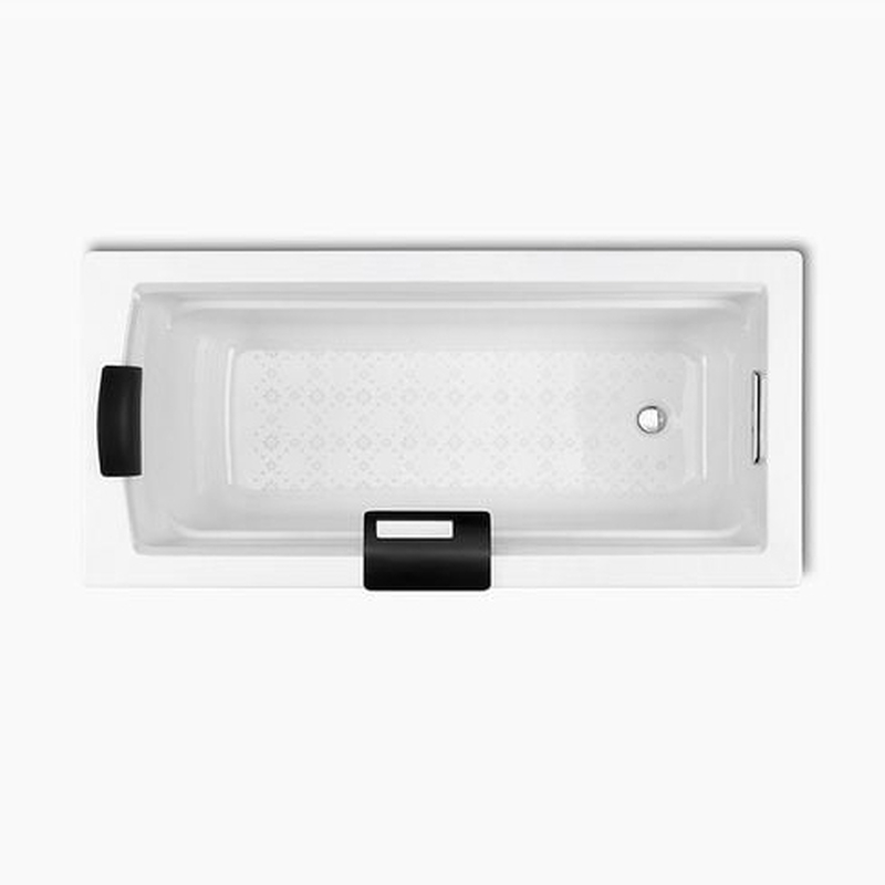 Bồn tắm Kohler K-45592T-GR2-0 gang tráng men