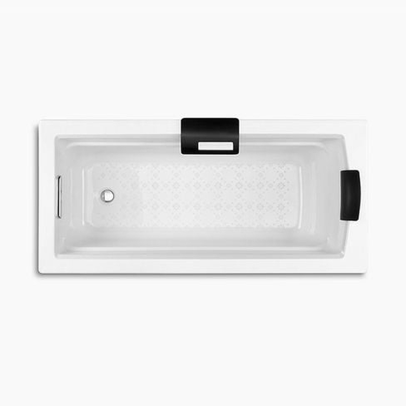 Bồn tắm Kohler K-45593T-GR1-0 gang tráng men