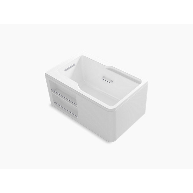 Bồn tắm Kohler K-99013T-0 Aleutian góc trái