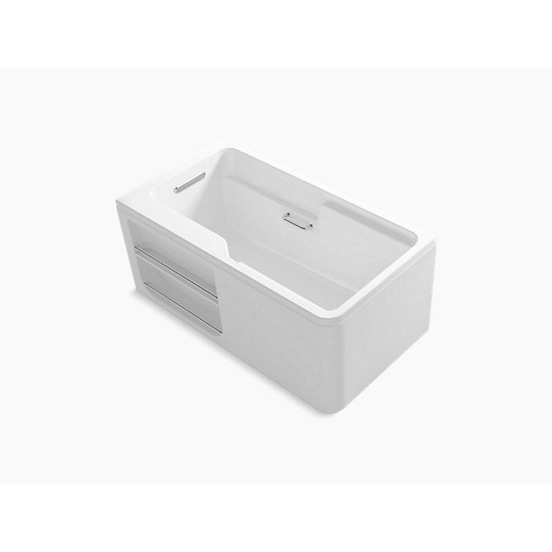 Bồn tắm Kohler K-99017T-0 Aleutian góc trái