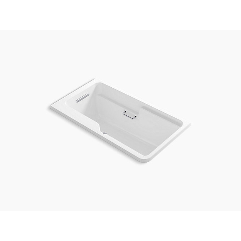 Bồn tắm xây ngâm Kohler K-99021T-0 Aleutian góc trái