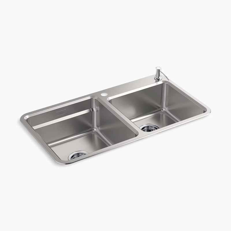Chậu rửa bát Kohler K-45811T-2FD-NA 2 hố