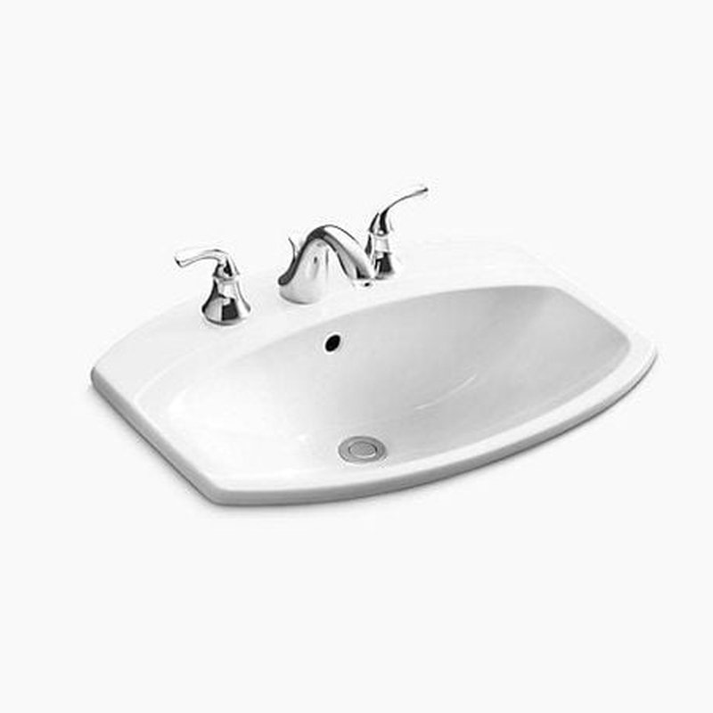 Chậu rửa lavabo Kohler K-2351T-1-0 dương vành