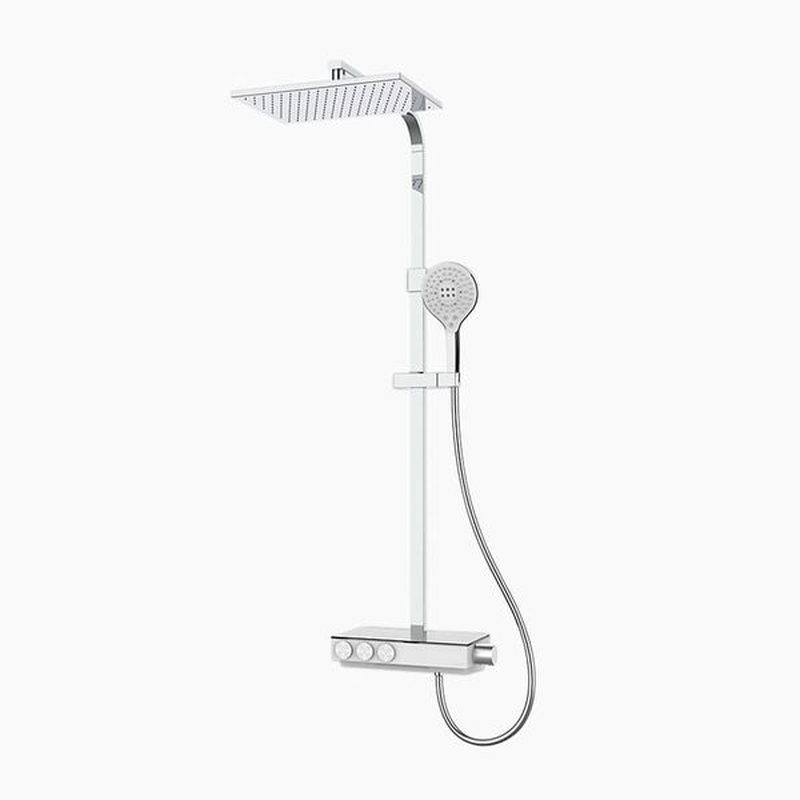 Sen Cây Nhiệt Độ Kohler Urbanity+ K-23860T-9-CP 3 Đường Nước Mạ Chrome