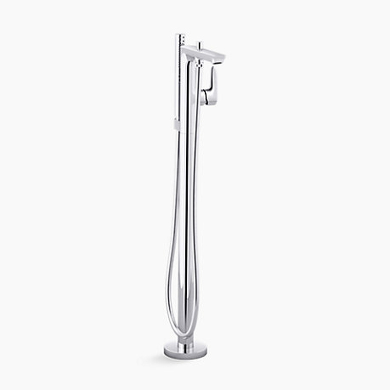 Vòi bồn tắm đặt sàn Kohler K-31239T-4-CP Aleo S Mỹ