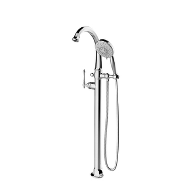 Vòi bồn tắm đặt sàn Kohler K-99039T-B4-CP Kelston