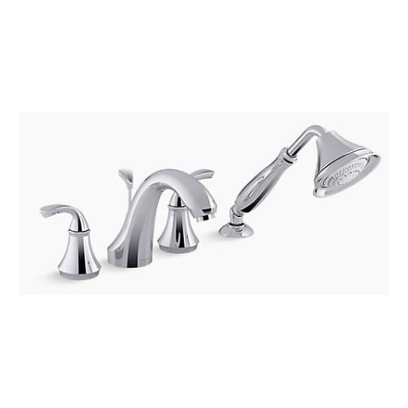 Vòi bồn tắm gắn bồn Kohler K-10294T-4-CP Forté Mỹ
